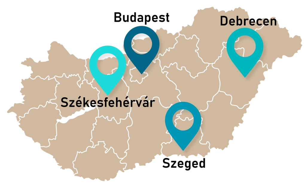 hajbeültetés TurboHair térkép